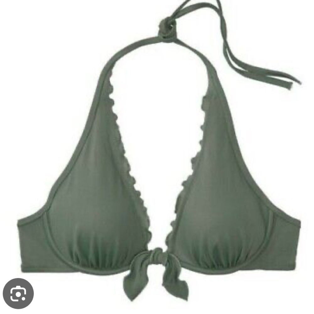 Brand New Olive Green Victoria Secret Bikini Top